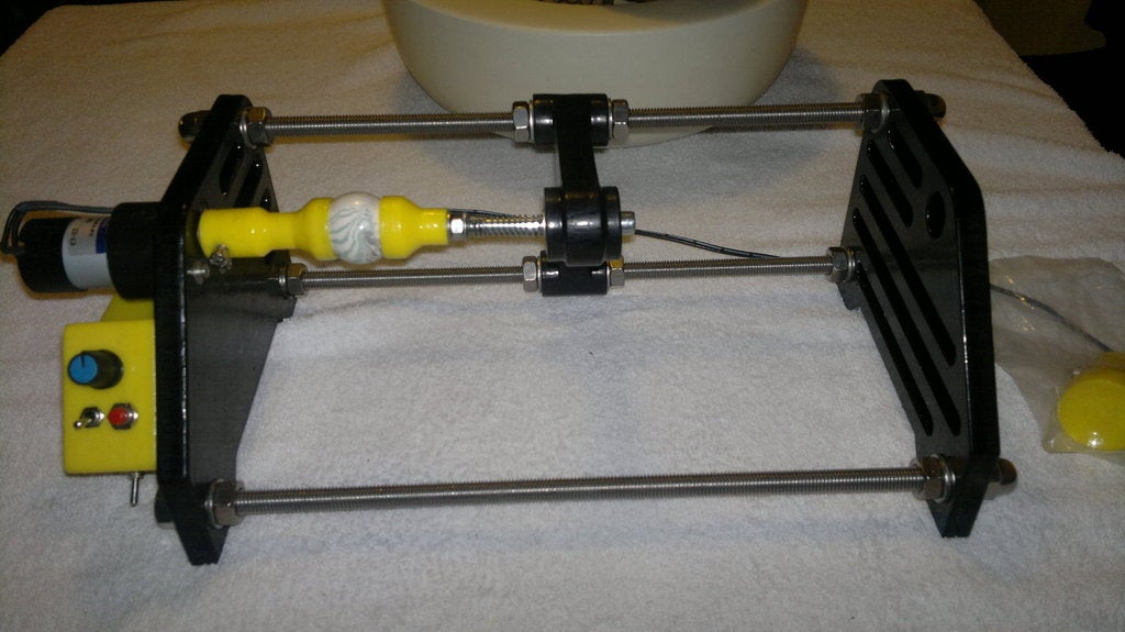 Mini Lathe Egg Lathe by Roberto Download free STL model