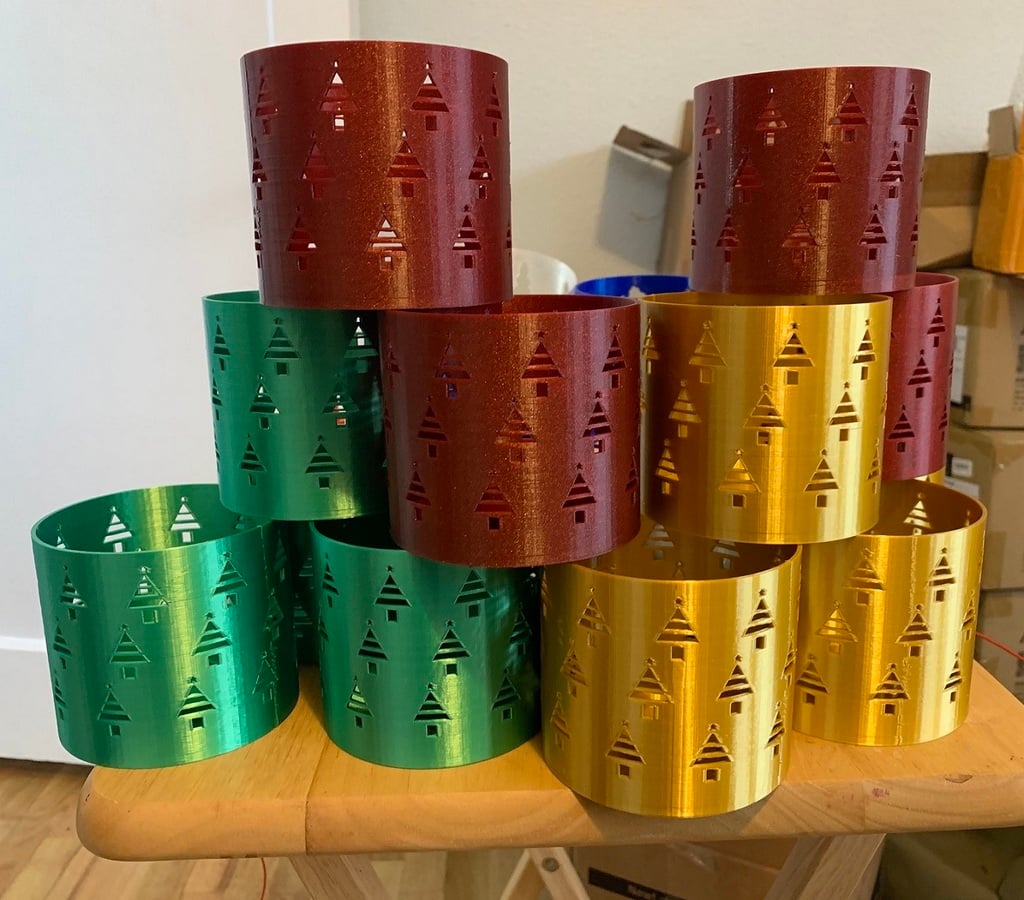 Christmas Votive Candle holder