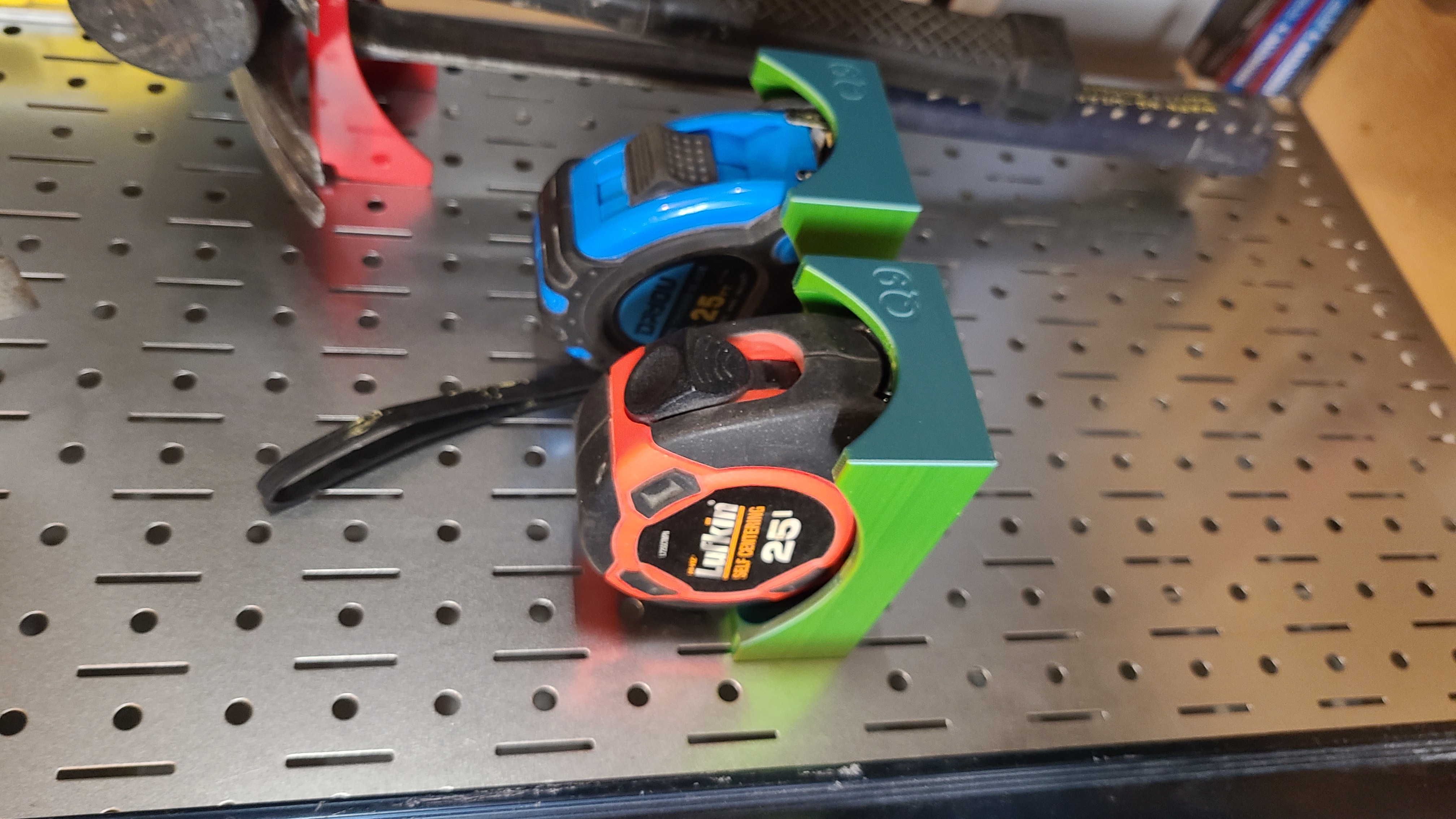 Wall Control Pegboard Tape Measure Holder
