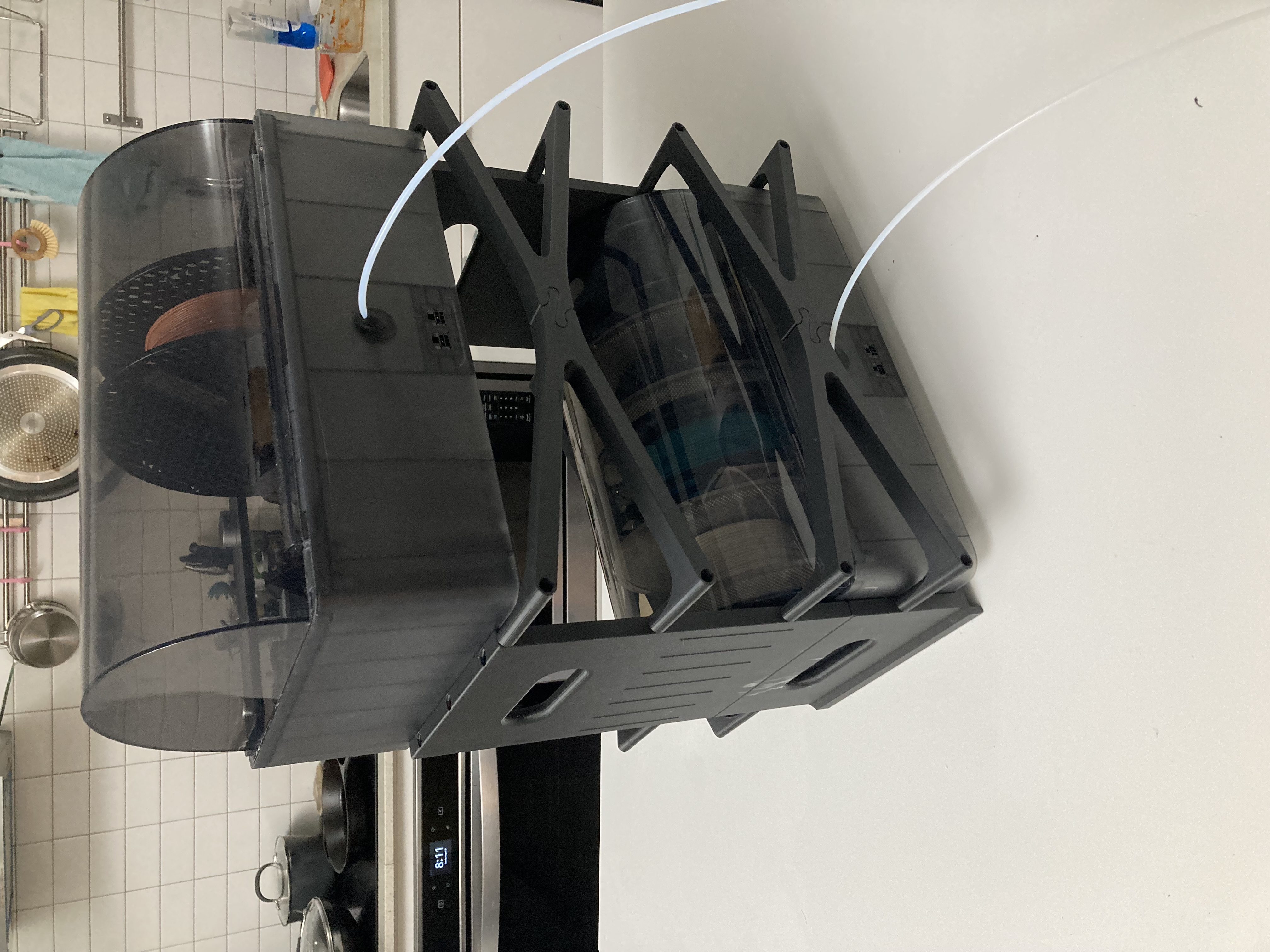 Miniatura 3 do modelo 3D Stacking/Stackable/Stack AMS Shelf
