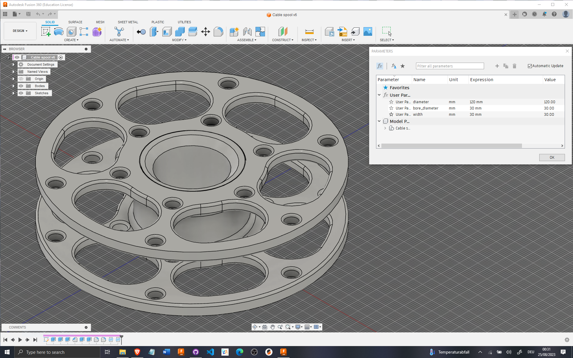 Stl Rope Wire toolless Cable / Rope spool by Sir Kuhnhero | Download free STL model ...