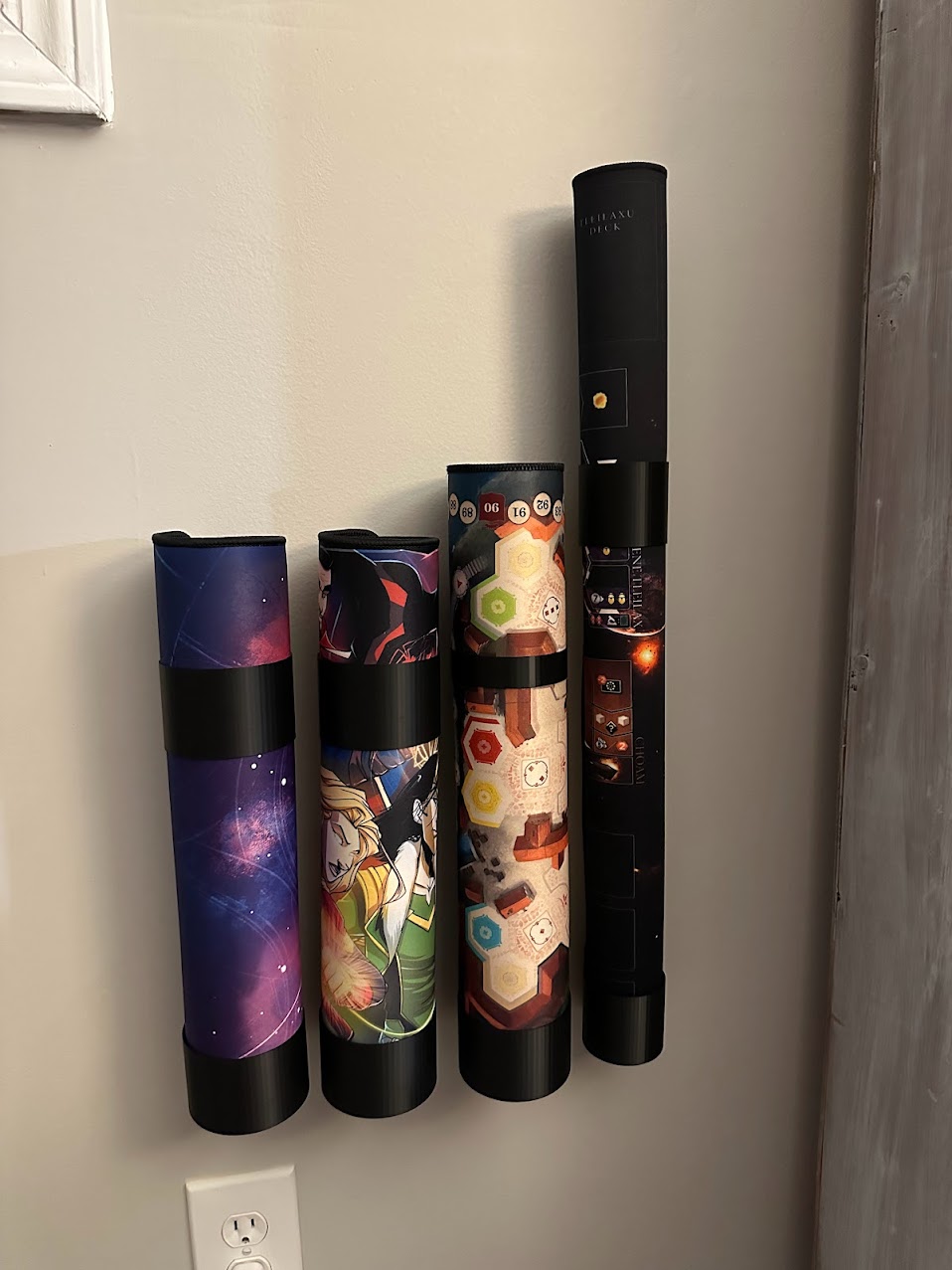Neoprene mat storage / wall mount