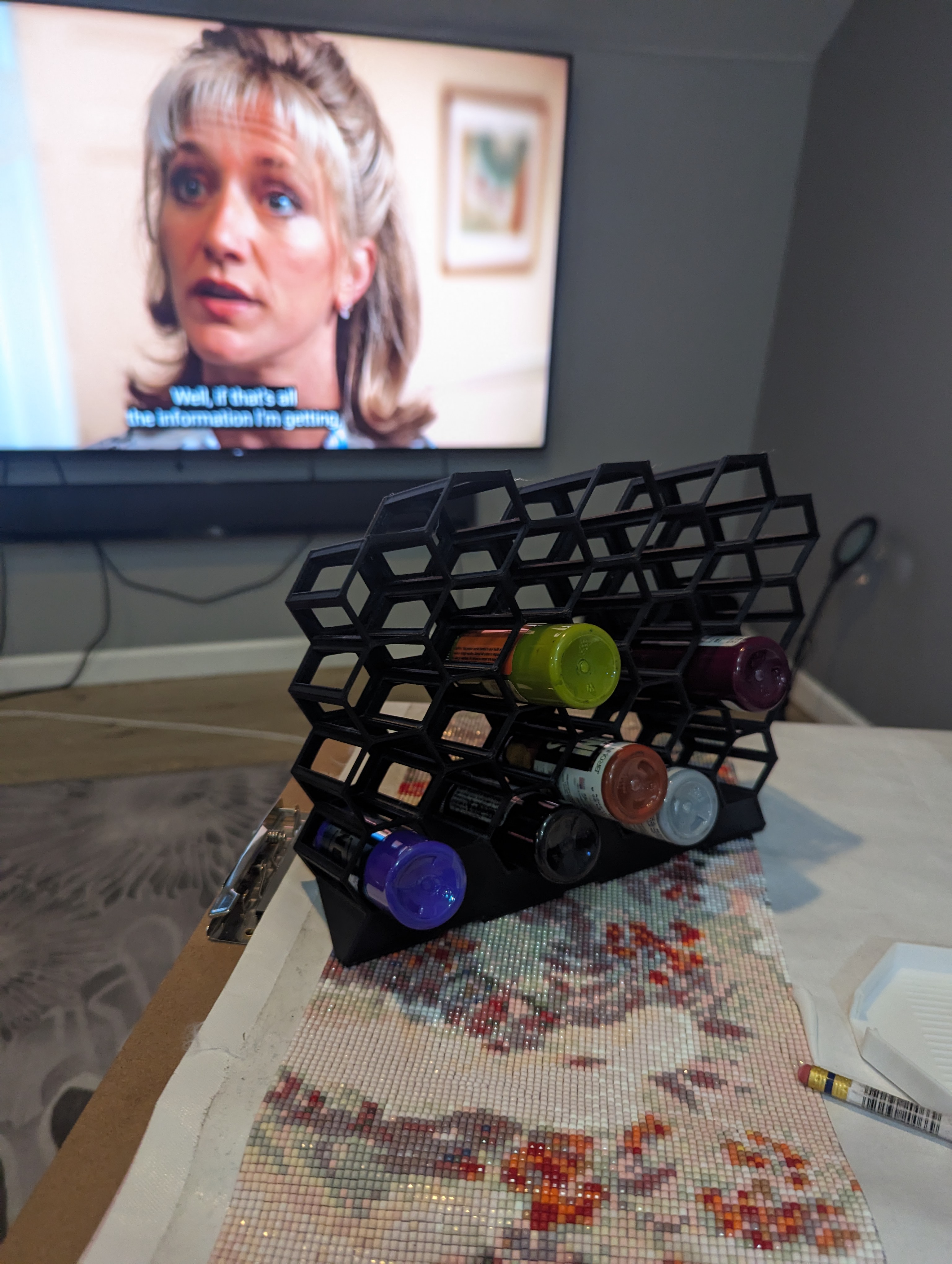 Tattoo Ink rack fits Eternal, Solid and Intenze size bottles