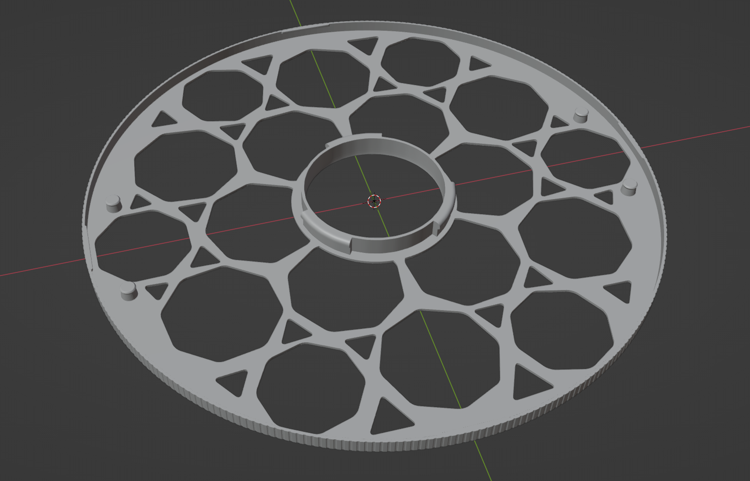 OVERTURE AMS Spool Adapter by OVERTURE3D, Download free STL model