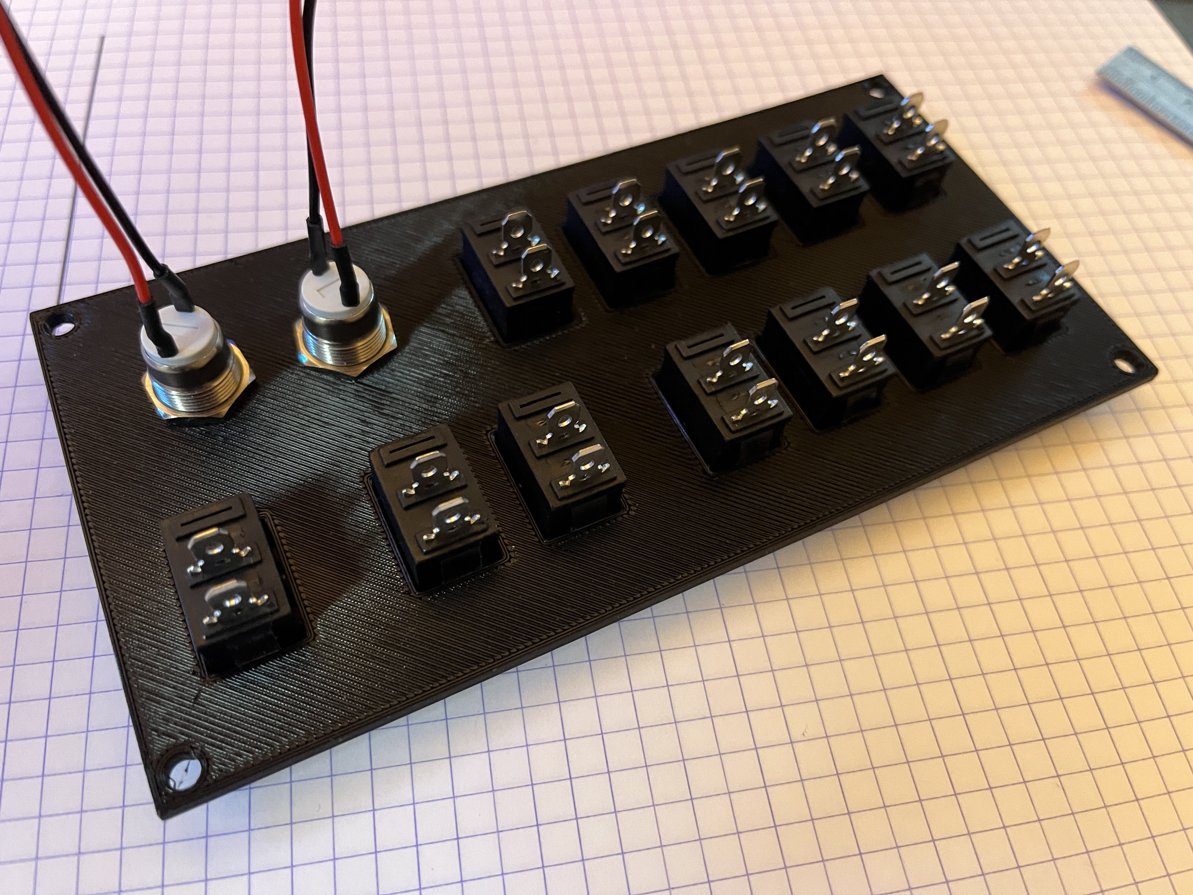 Miniatura 2 do modelo 3D Switch panel for flight sim (Generic)