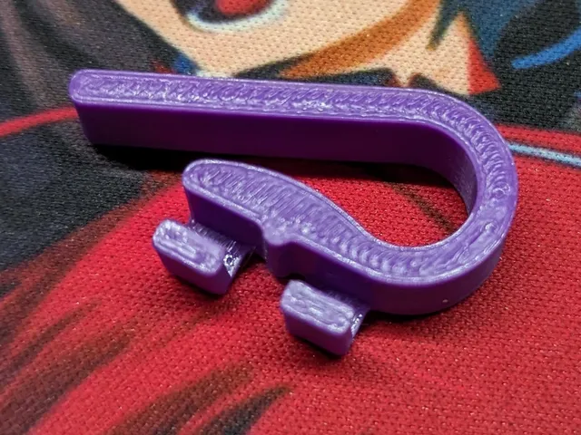IEM headphone cable clip/holder