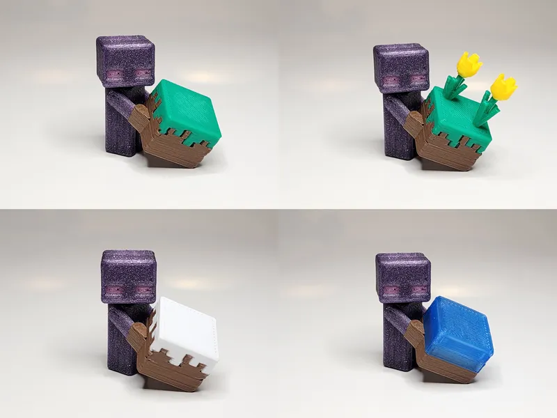 Minecraft Endermite Rigged | 3D model