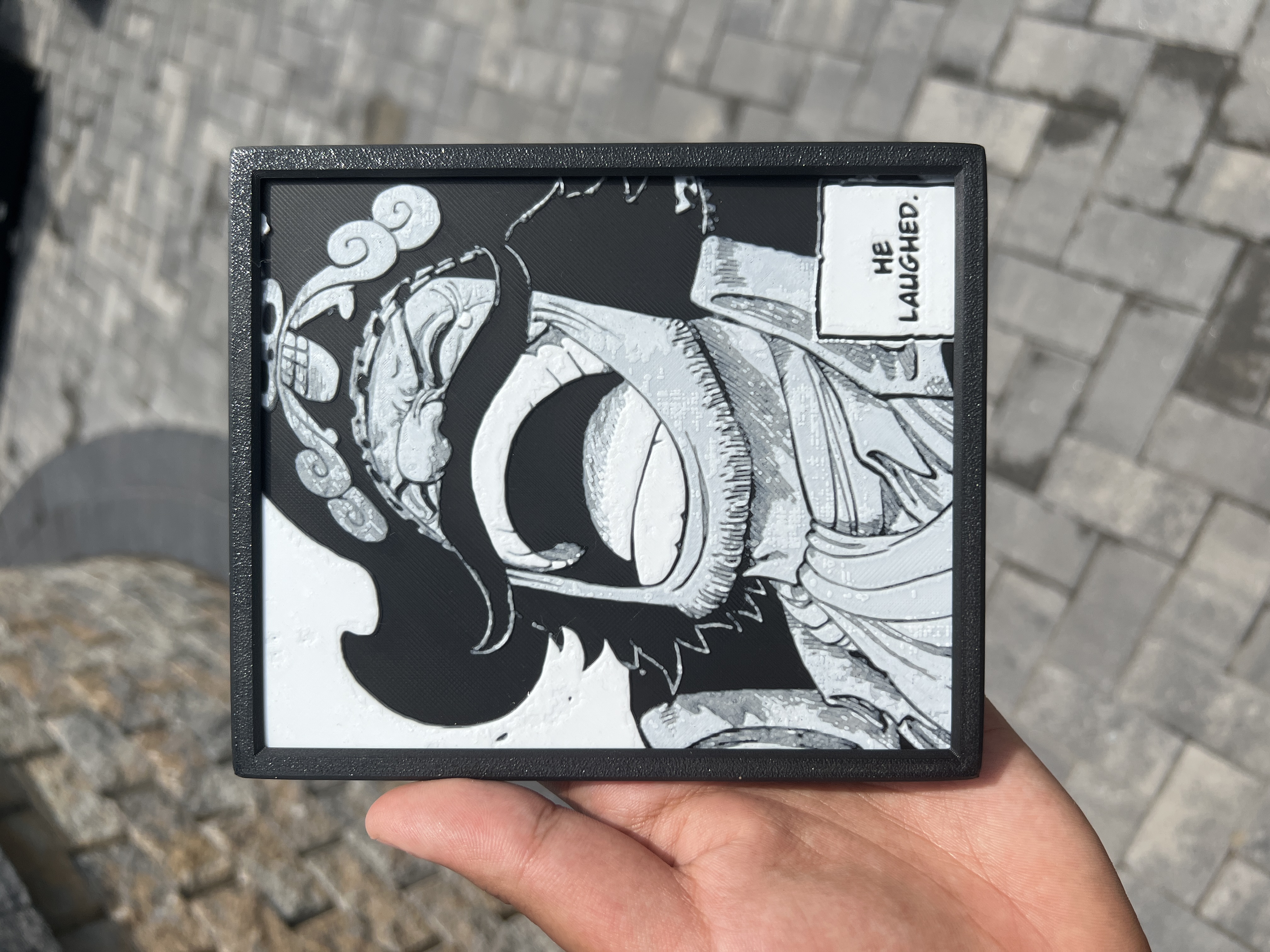 Gol D Roger - One Piece - made w/ HueForge