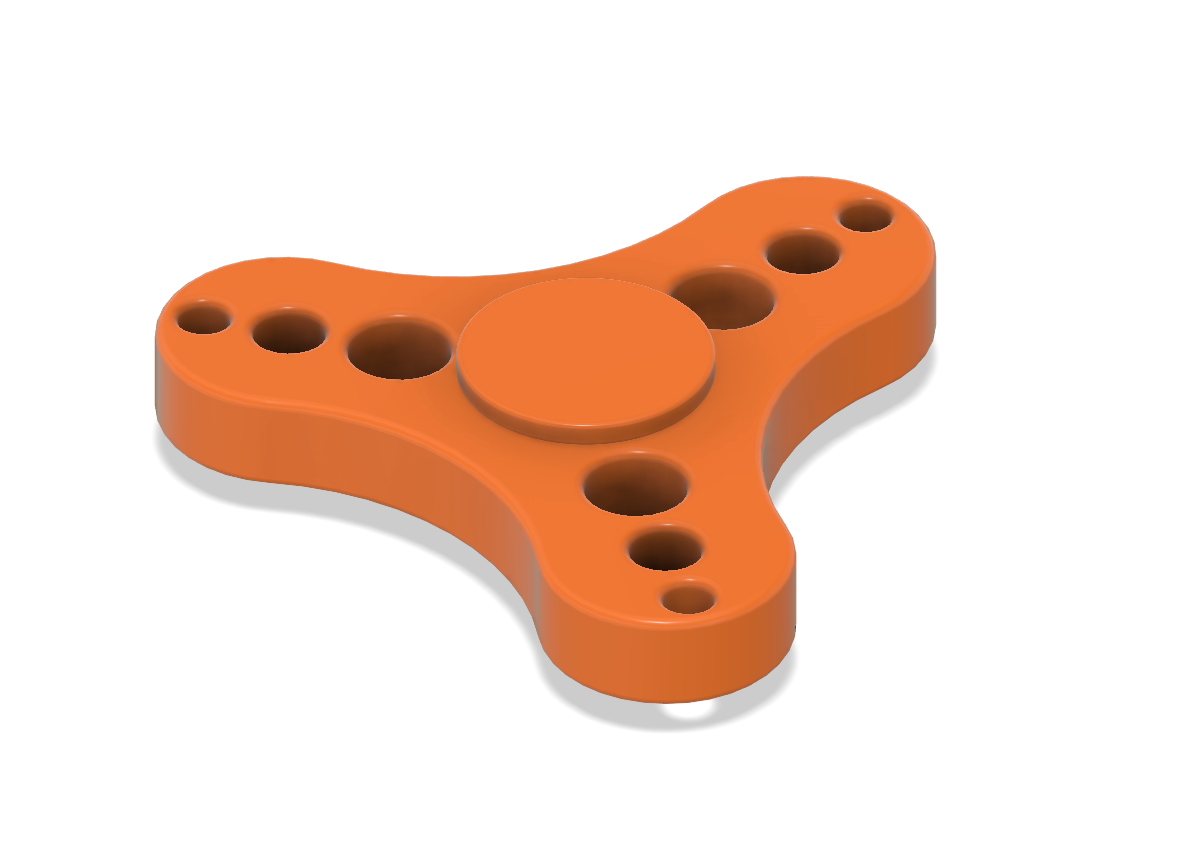 Simple Fidget Spinner (Customizable) by OverMaintained Download free