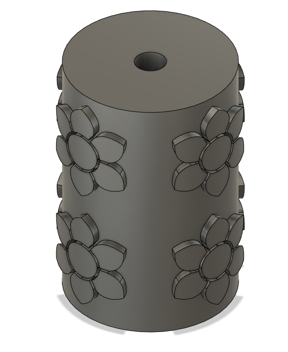 Flower Roller Tool For Clay