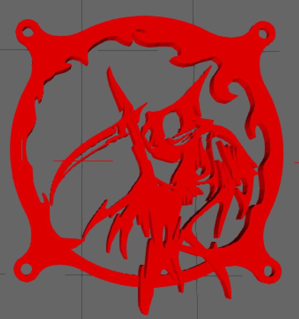 Grim Reaper 120mm fan grill