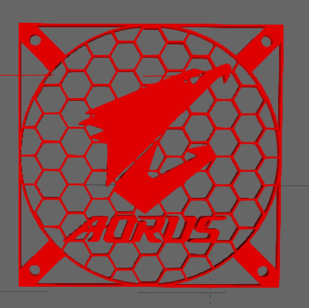 Gigabyte logo 120mm