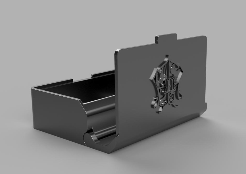 Hogwarts Print-in-place Box 3D model thumbnail