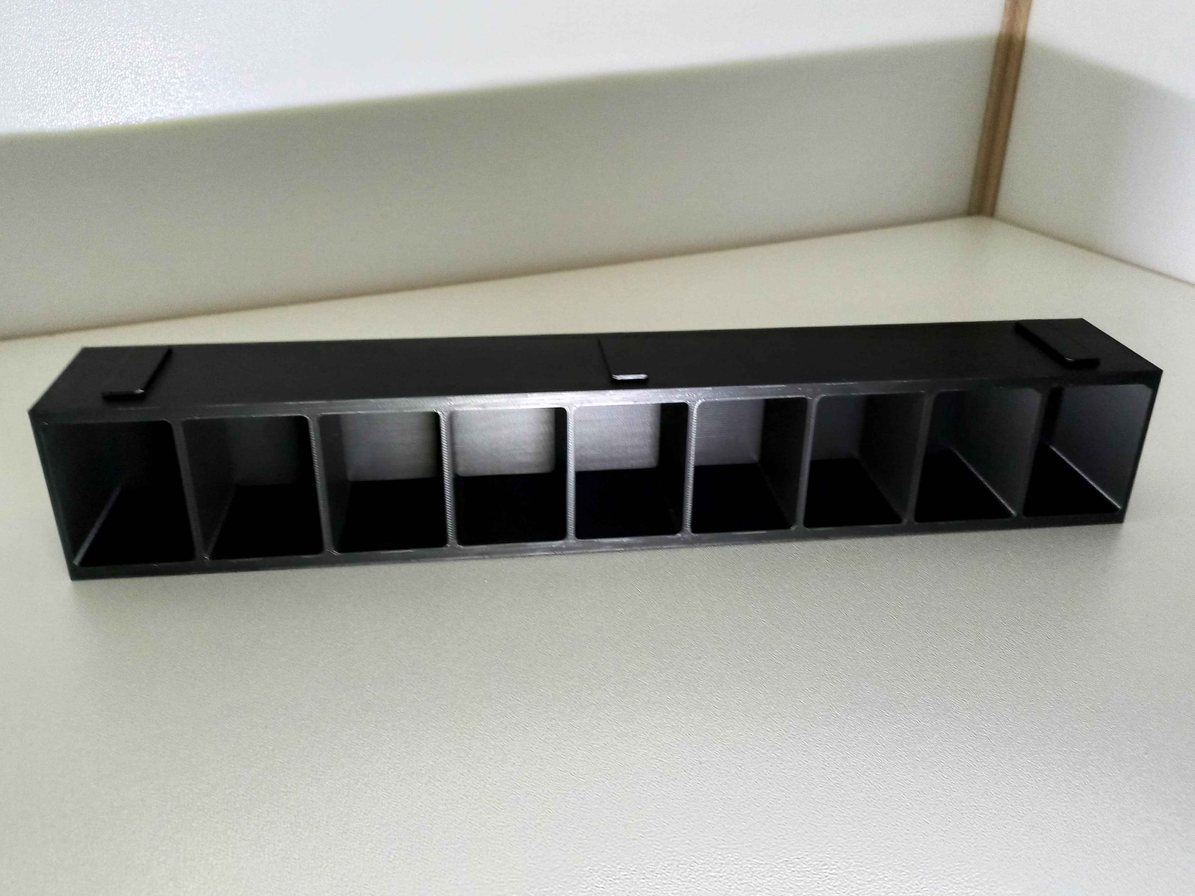 Stackable Thimble Rack (modular & fusion360) — miniatura 3