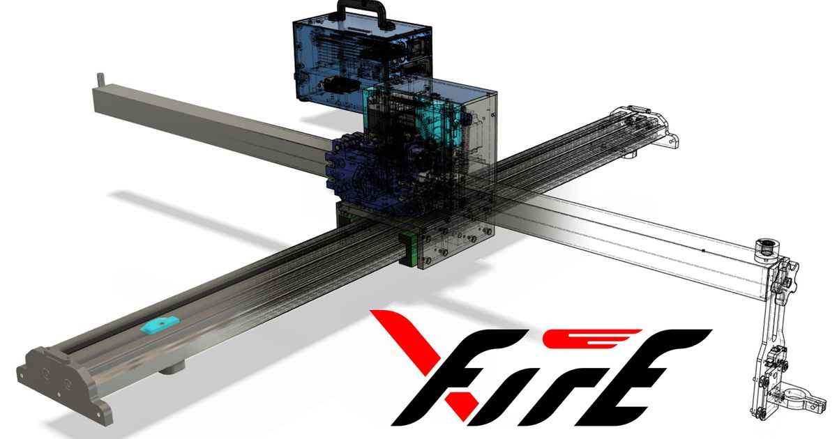 XFire portable plasma CNC by Laisch Download free STL model