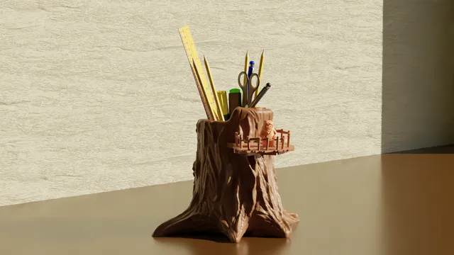 Ewok Treehouse - Star Wars Pen Holder/Pot Plant