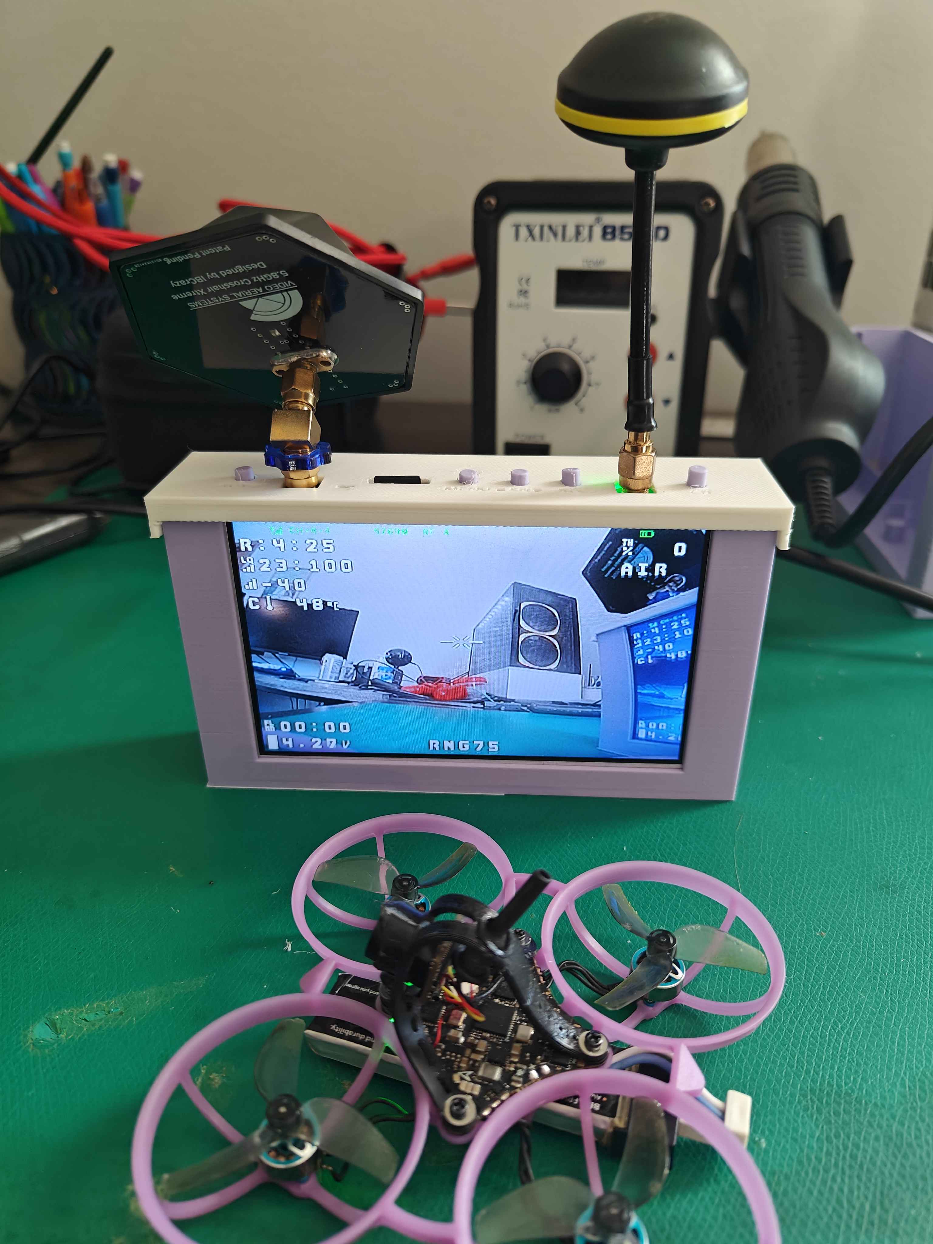 EV800D monitor mod w/ USB-C