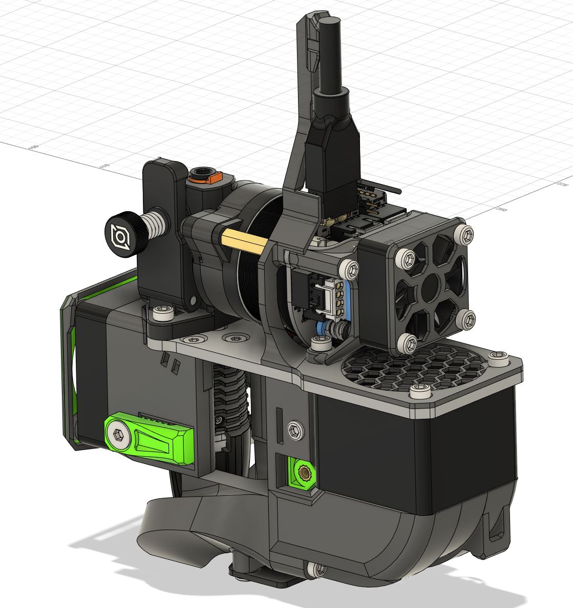 RatRig V-Core4 Orbitool O2S toolboard fan mount