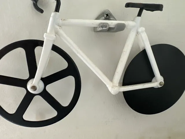 Pizza Cutter Bike Hanger
