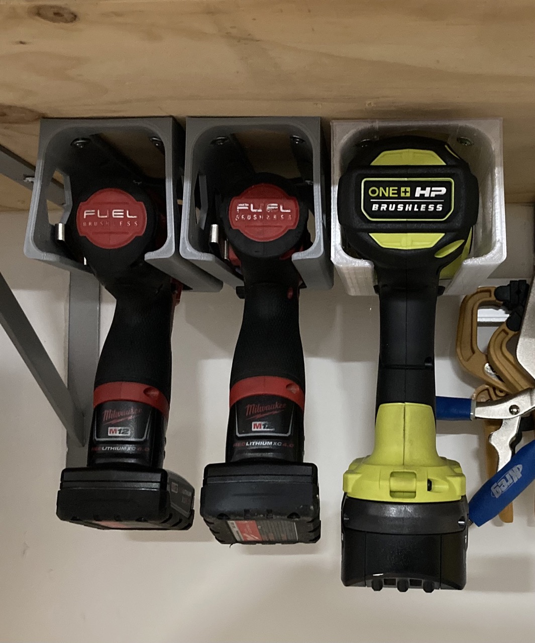 Larger drill holder (Ryobi impact wrench)