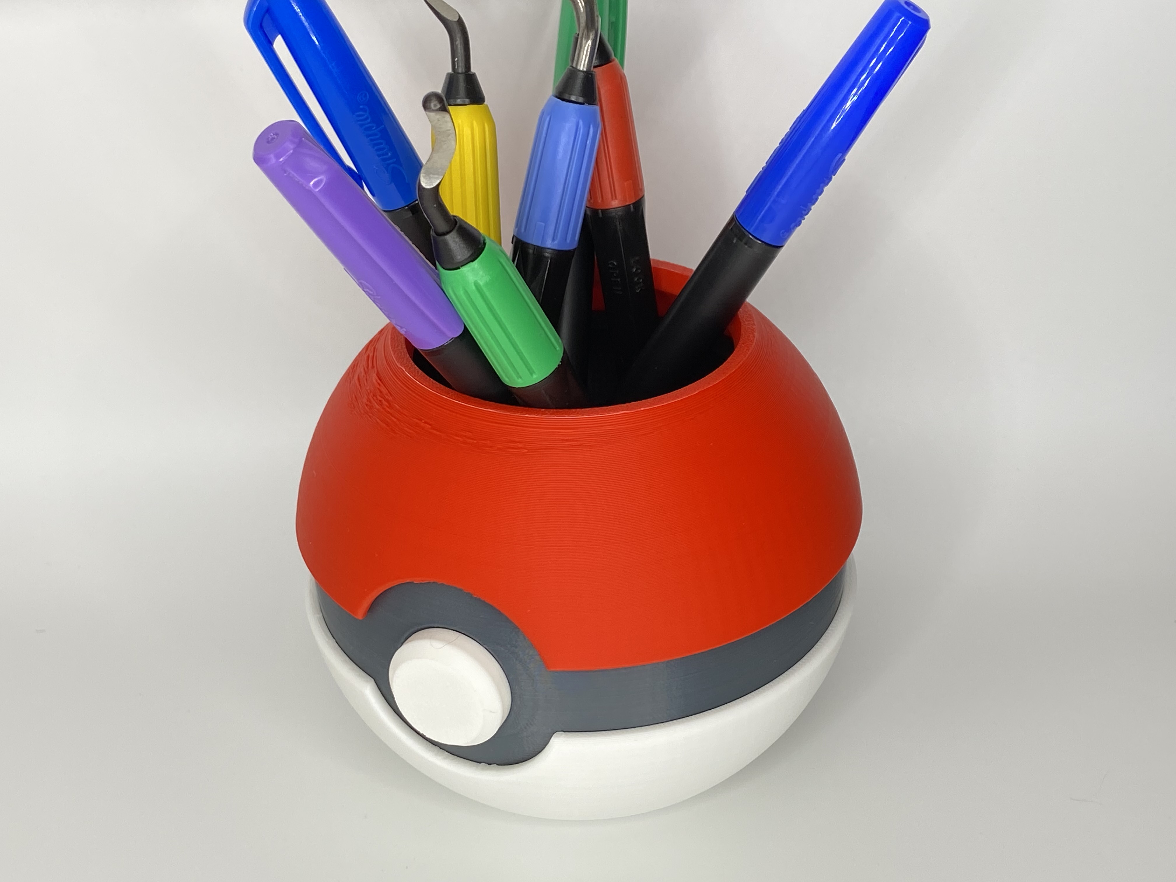 Pokeball Pen Holder