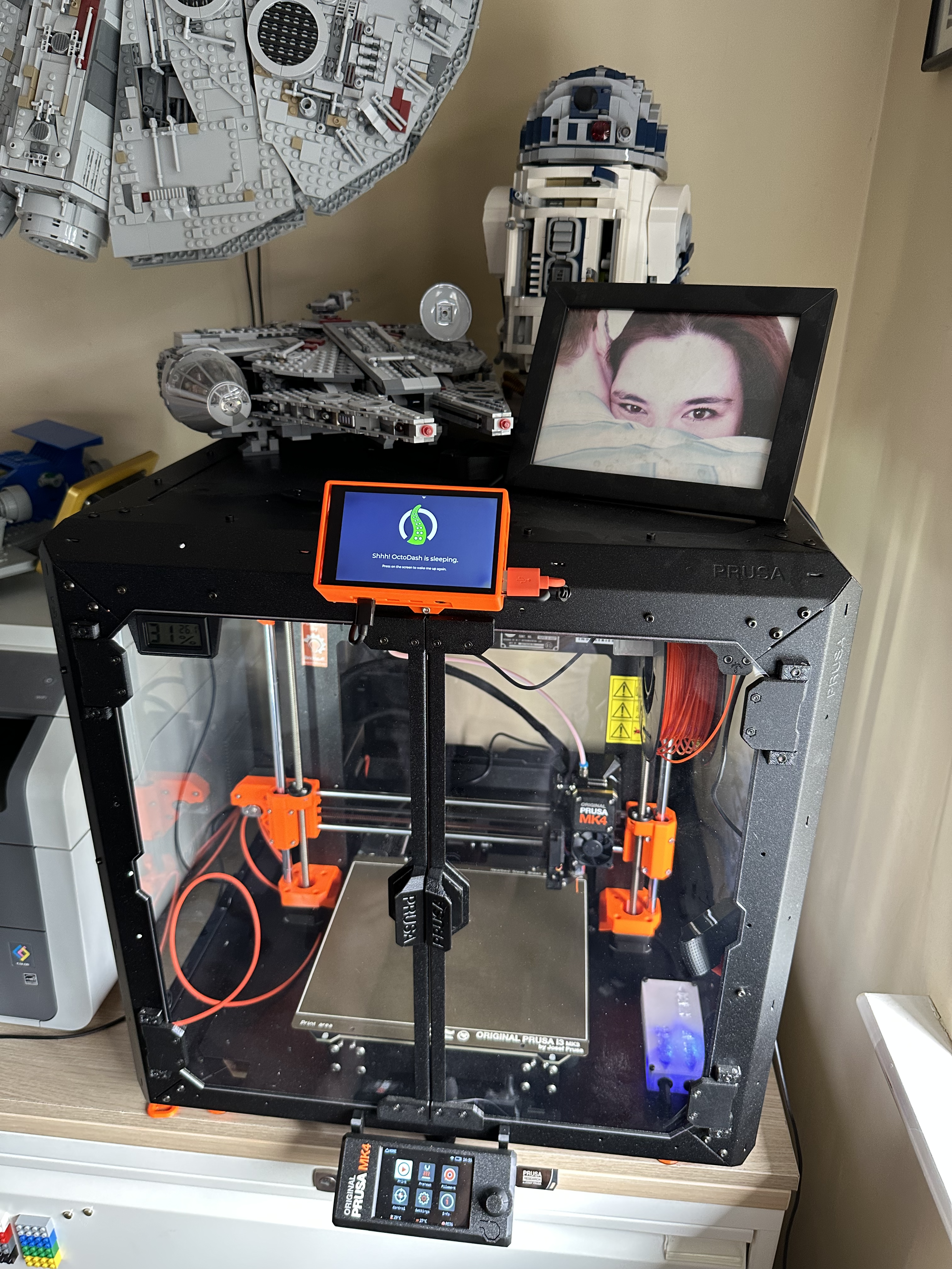 Octopi Mount for Prusa Enclosure