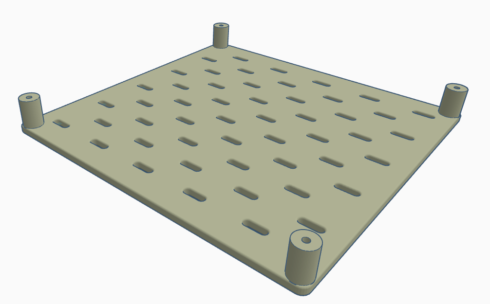 Ikea Skadis With Standoffs