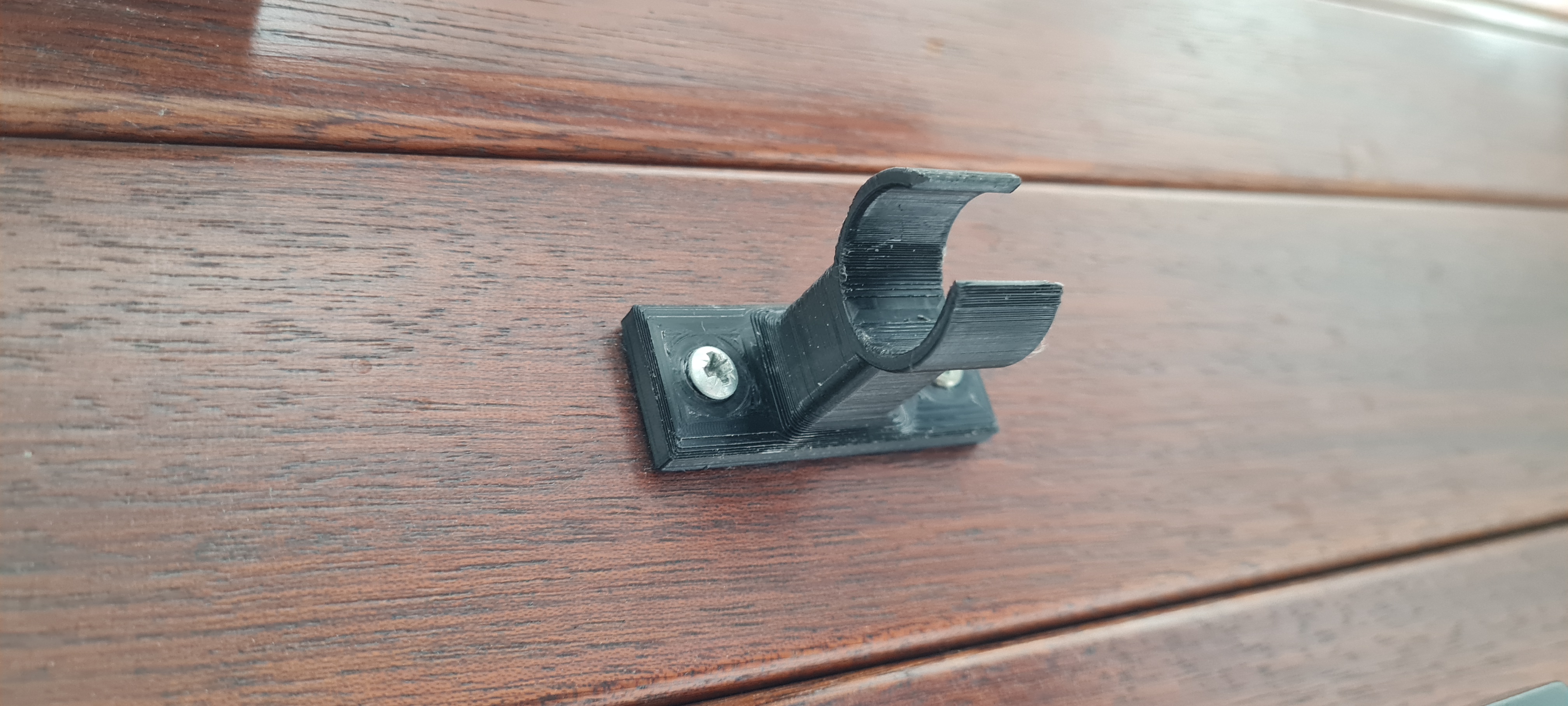 Bracket for blinds crank / Halterung für Jalousie Kurbel