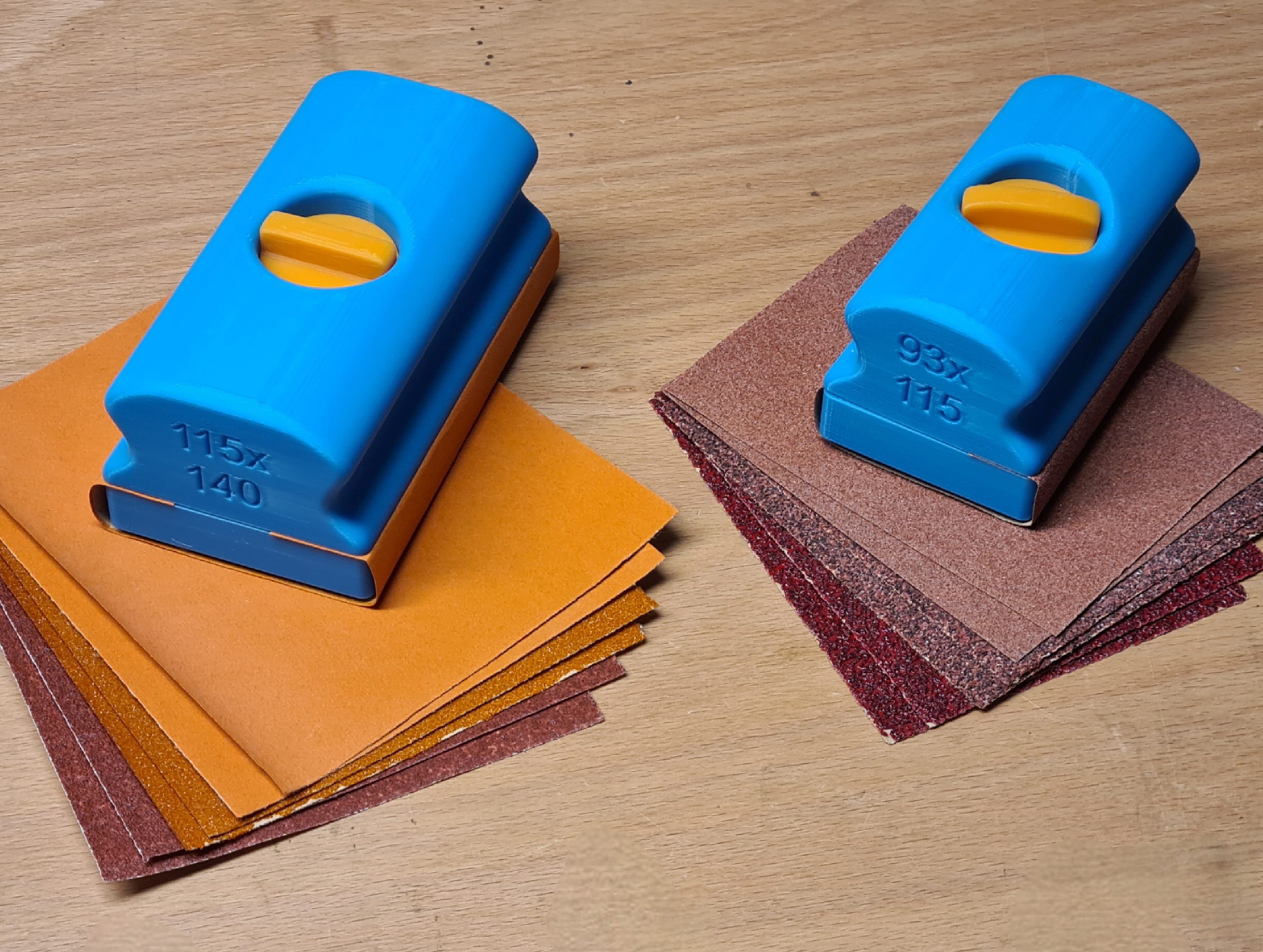 Sanding Block 93x115, 115x140 3D model thumbnail