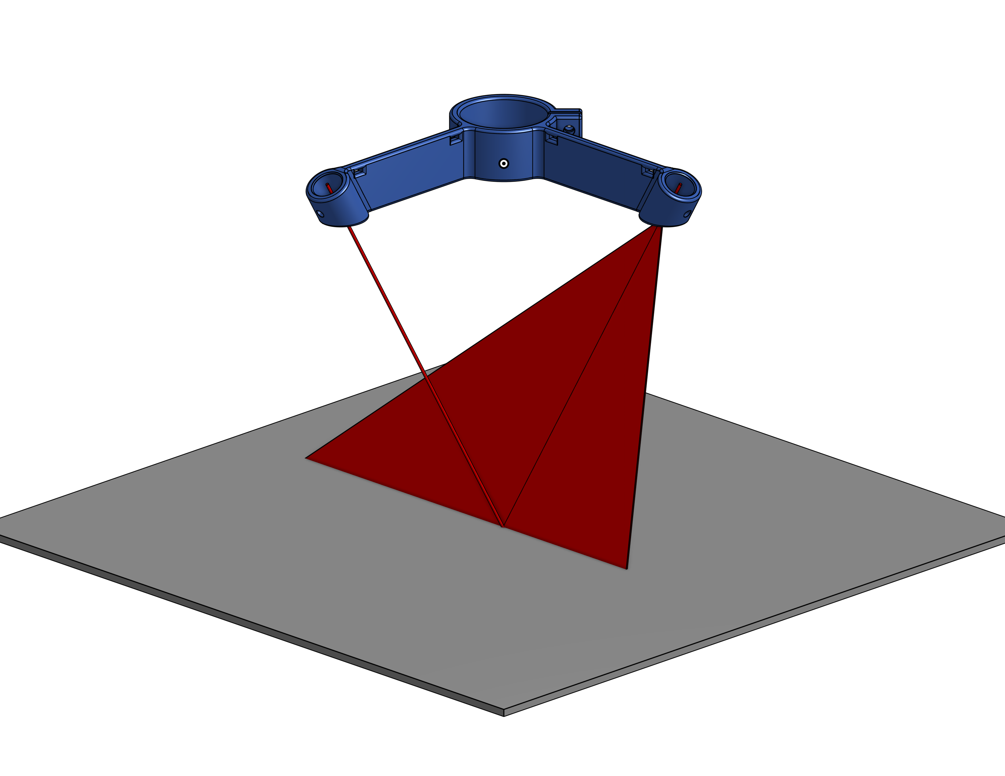 CNC Plasma Laser Guide/Crosshairs by SaveYourBacon Download free STL