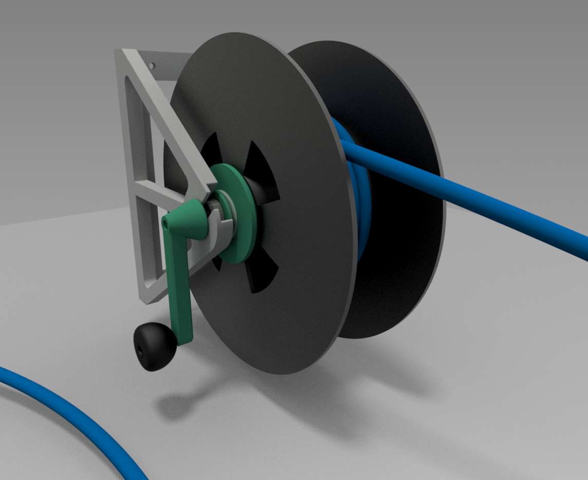 Spool Winder - Rope or Cable Storage with Empty Filament spool by Joker ...