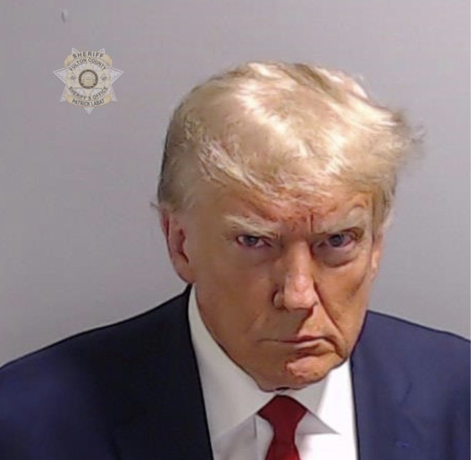Trump Mug Shot made w/ HueForge by Mathoose Download free STL model