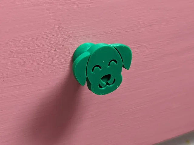 Cute Puppy Drawer Pulls, Knobs