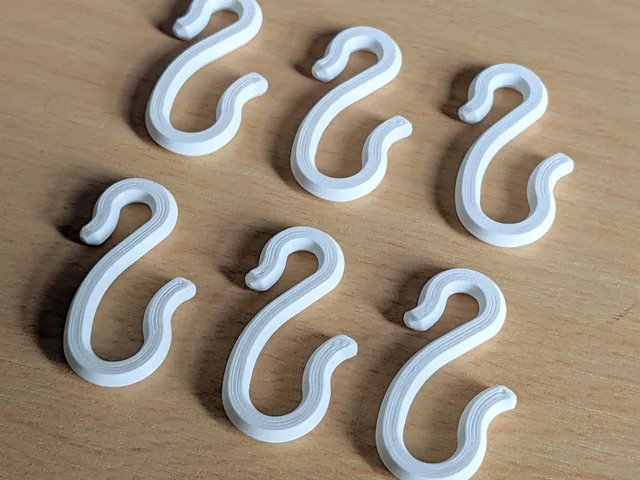 Shower curtain S hooks