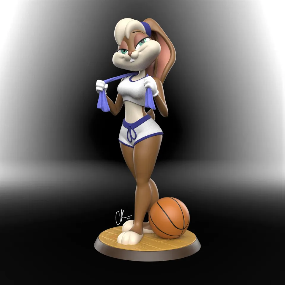 Basketball lola bunny space jam