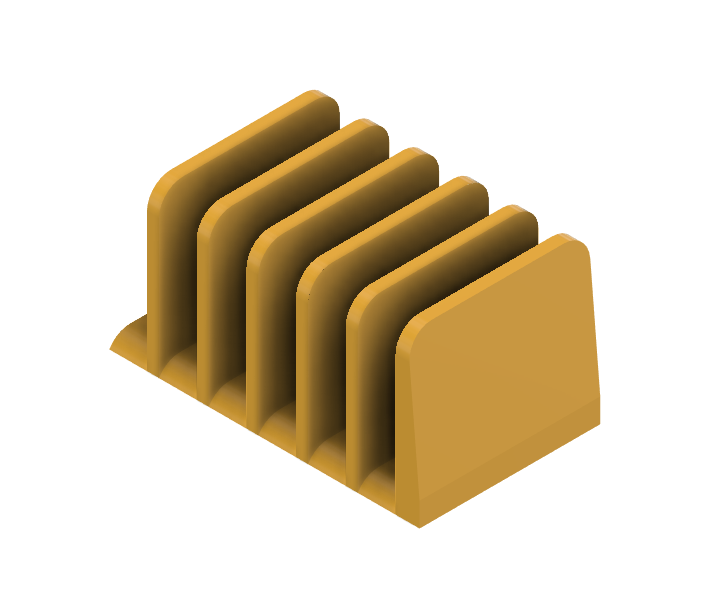 Vertical Cutting Board Holder