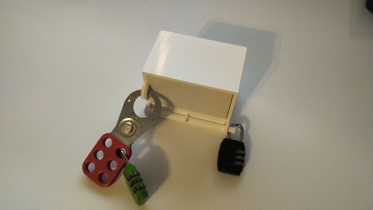 Locked Box for escape game