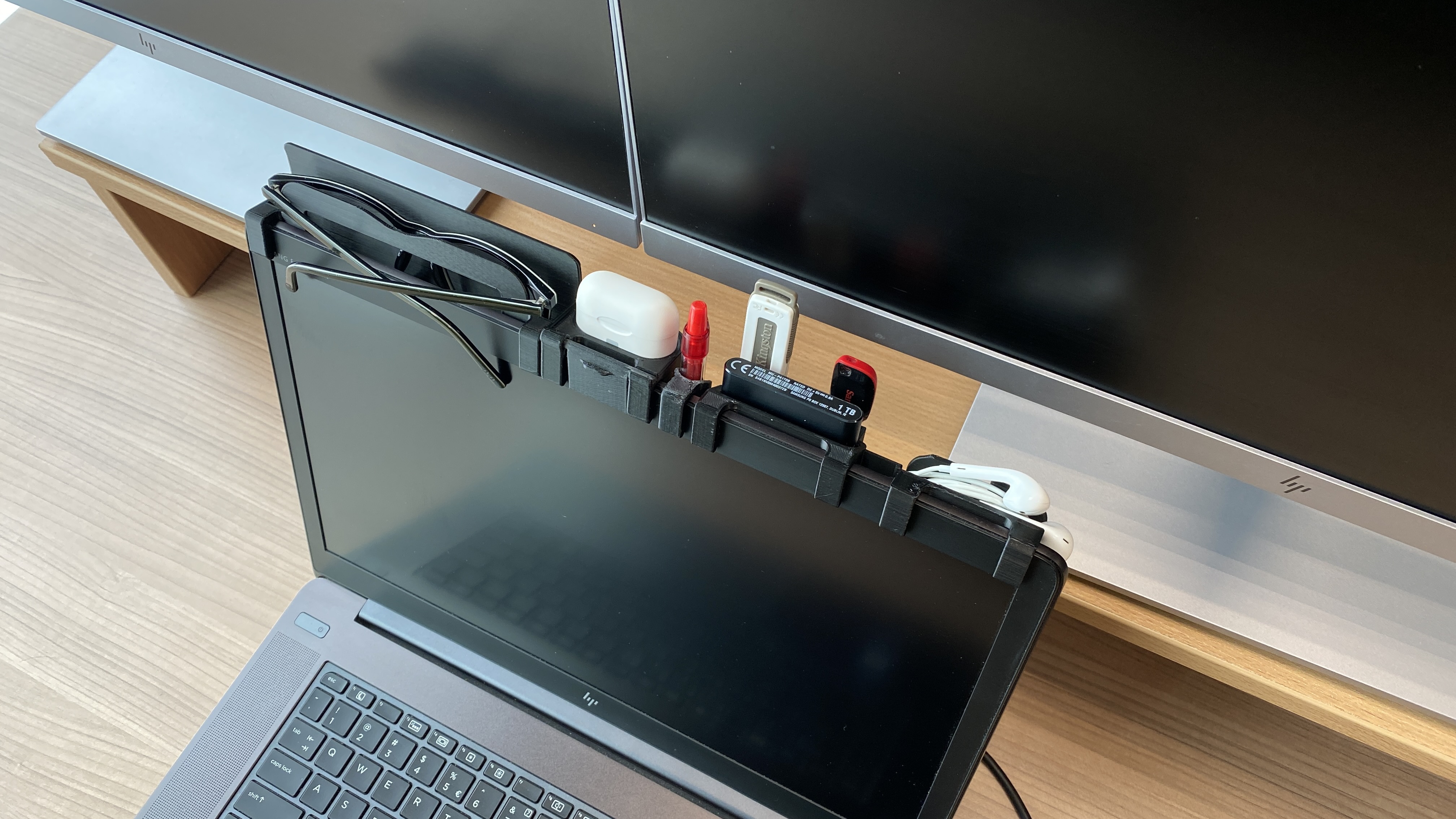 Laptop Holders Organization Kit | SSD, AirPods, EarPods, Glasses, Pen, Camera Cover