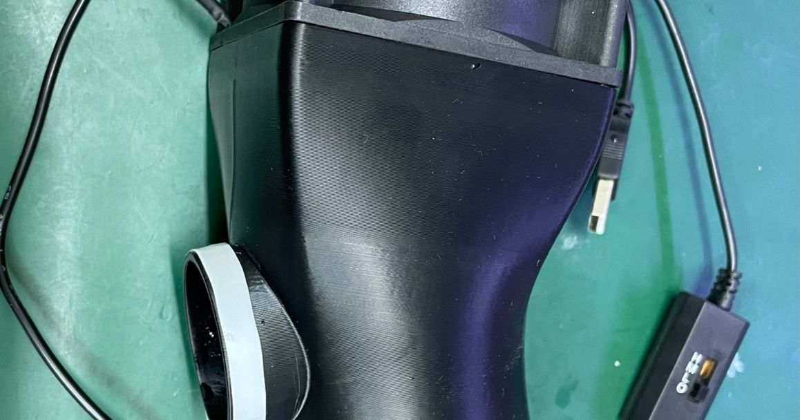 Mist cooler adaptation for terrarium humidifier by Michael Wright