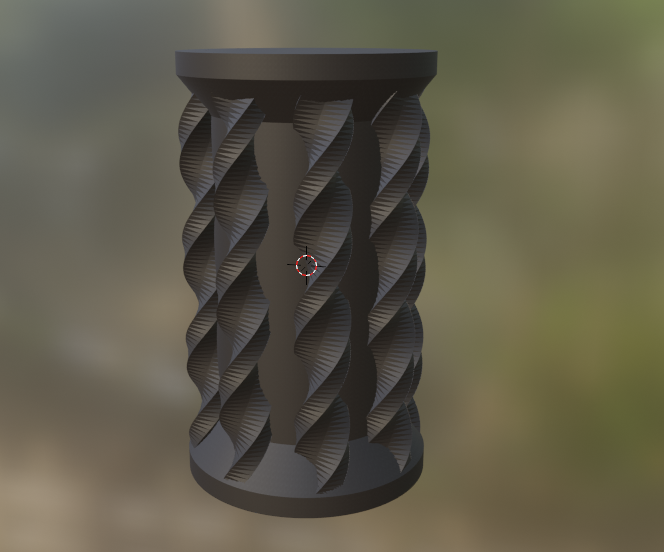 Pencil cup. Model nr 023.