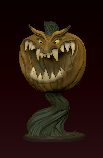 Screaming Banshee Pumpkin +MMU