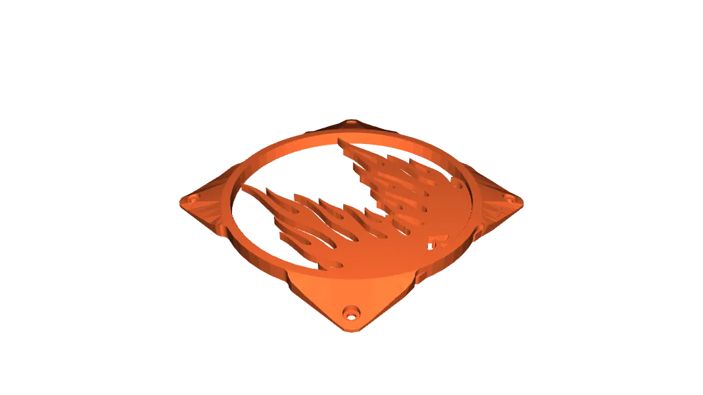 flames 120mm by kewtd | Download free STL model | Printables.com