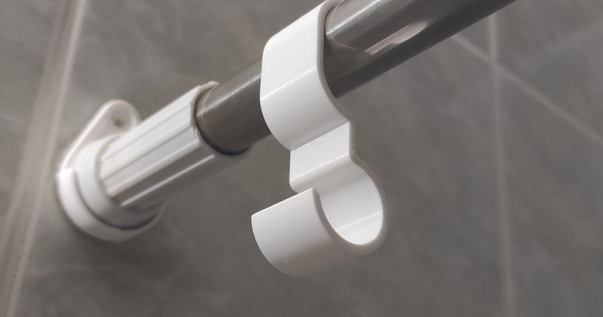 Bathroom Hanger by Pedja | Download free STL model | Printables.com