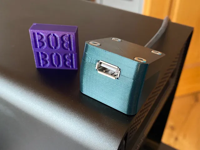 USB Extension cable holder