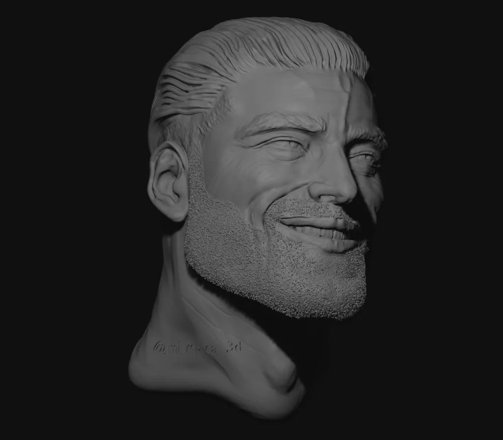 Free STL file Brother Gigachad 🇹🇩・3D printable model to