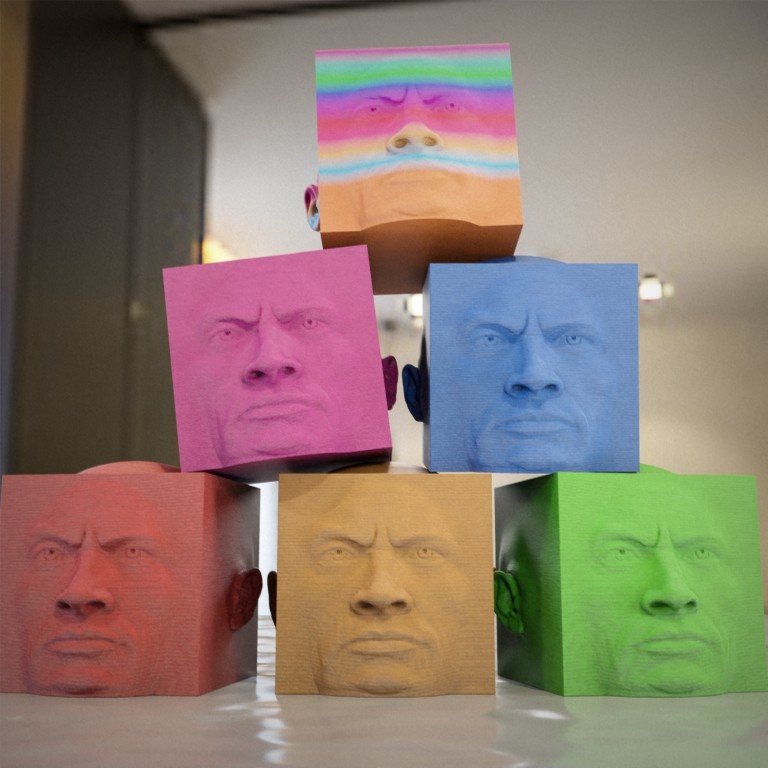 The Rock Calibration Cube
