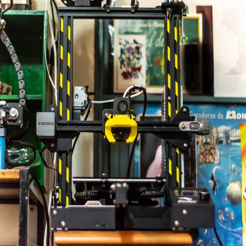 Danger stripes mod for 3D-printer profile