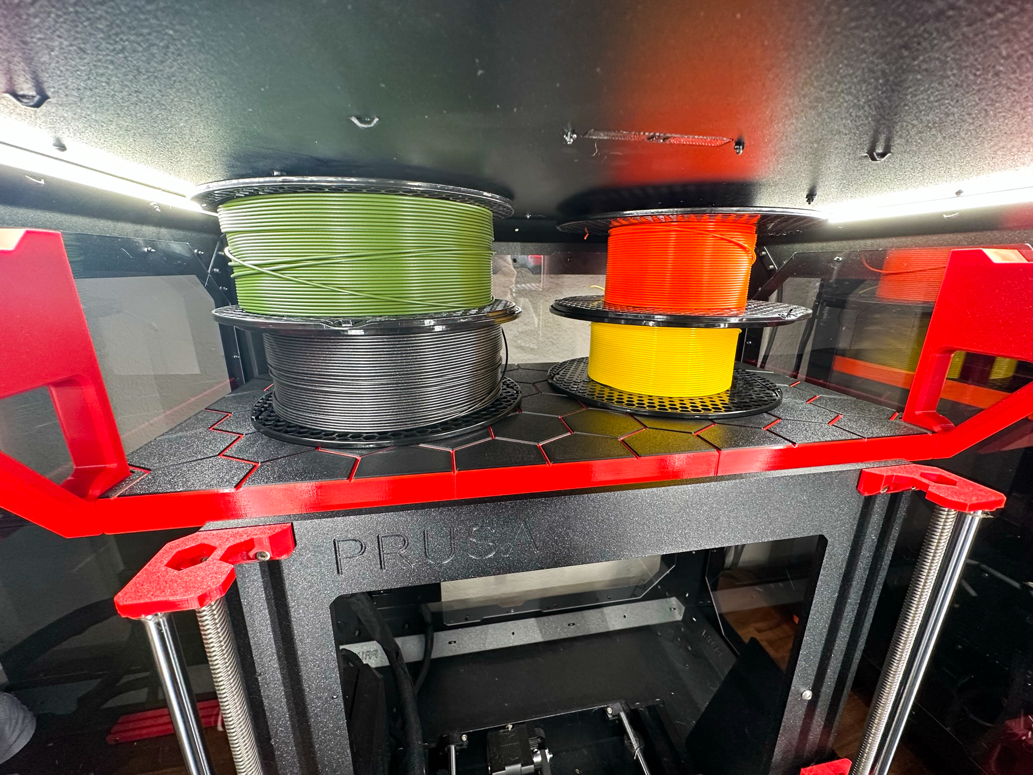 Interior Storage Shelf for Original Prusa Enclosure