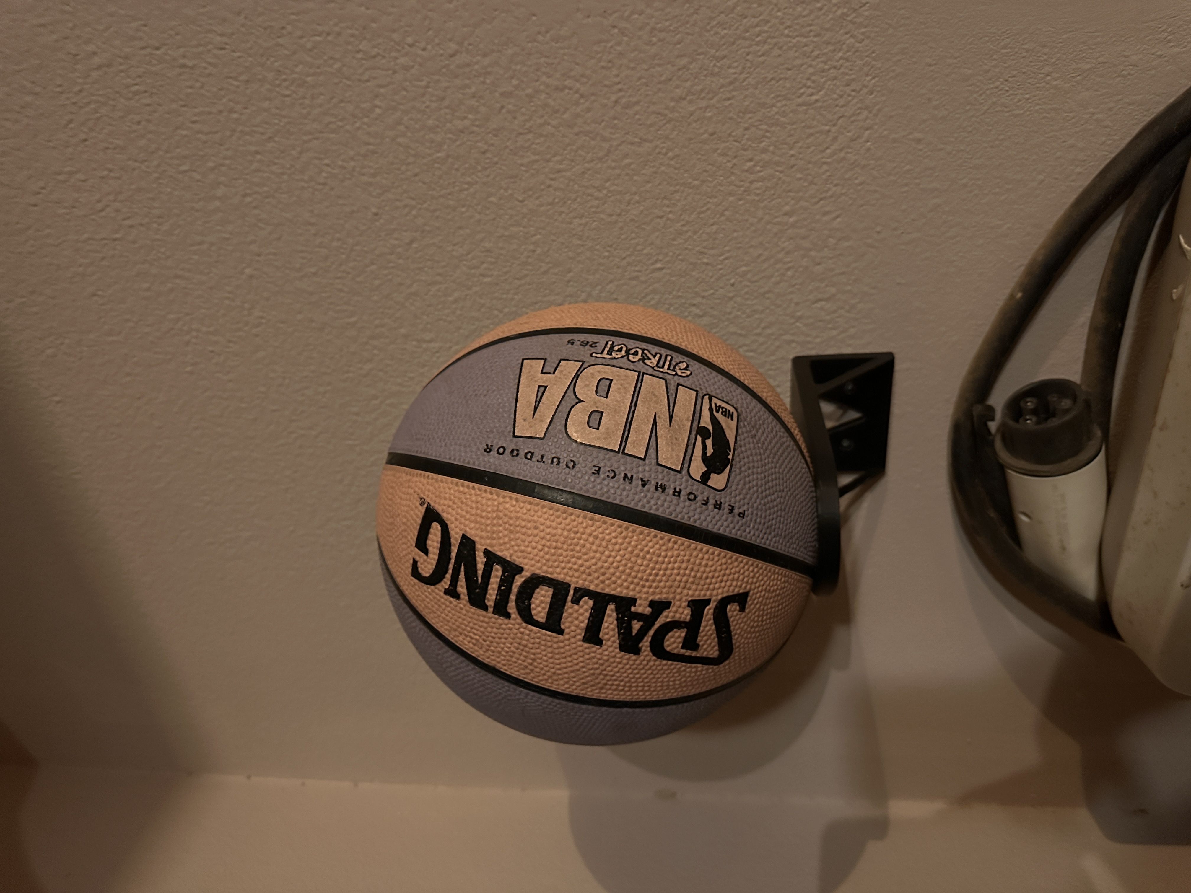 Basketball Wall Mount. Minimalist basketball mount. bonus Air Pump Mount! by Snail Download