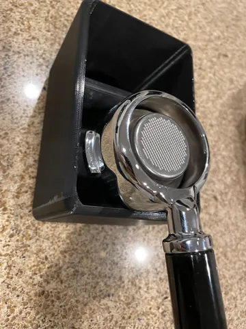 Espresso portafilter knockbox